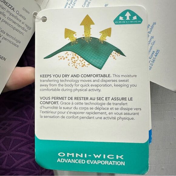 NWT Columbia omni-wick omni-shield sun protection shirt women's medium - Picture 8 of 8